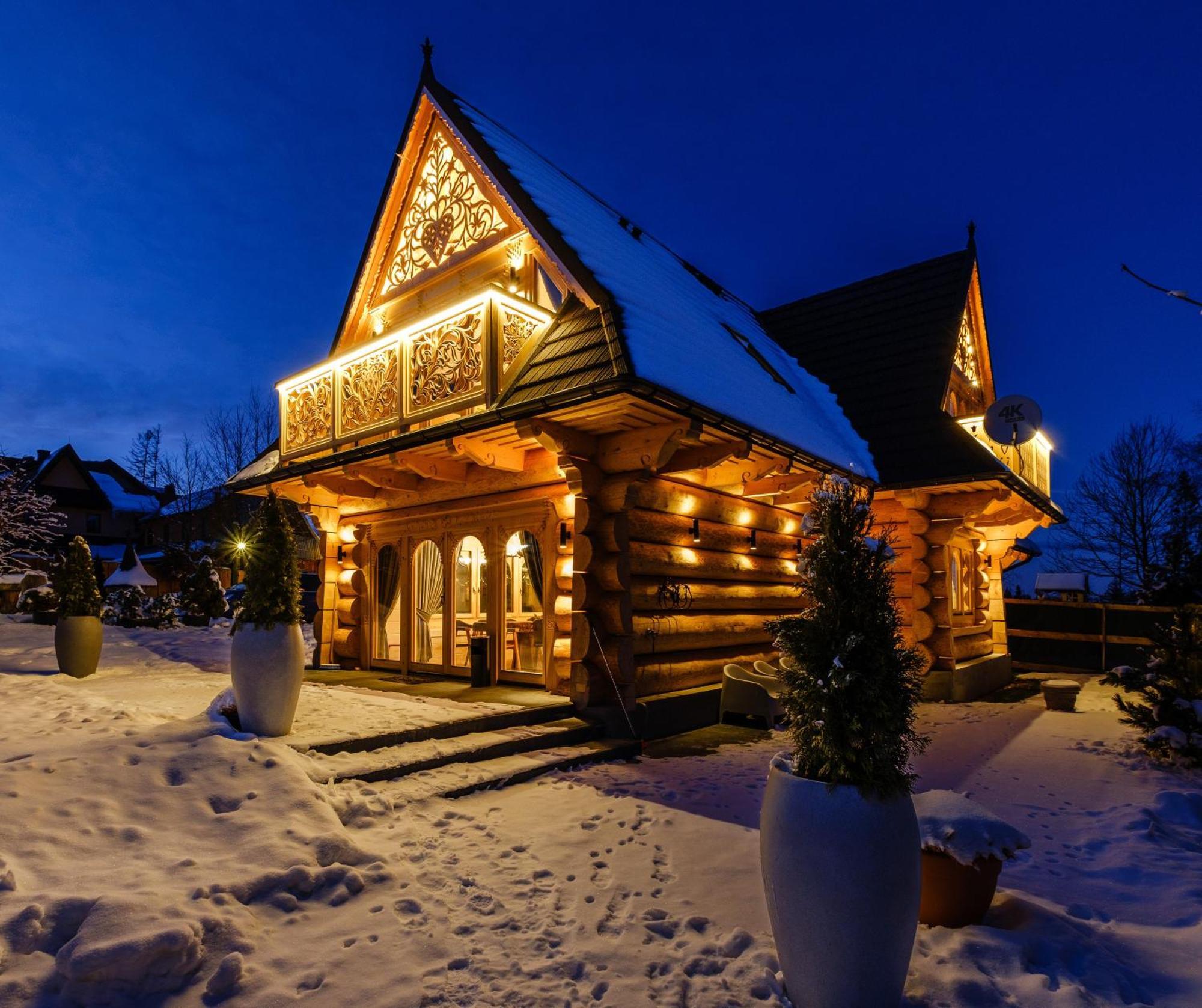 Bajkowa Chata 3 Magiczne Domki Jacuzzi Murzasichle Exterior foto